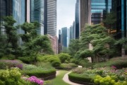 都市绿洲探秘，CBD大厦周边静谧美景全解析