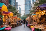 城市休闲新天地，趣味市集摆摊指南