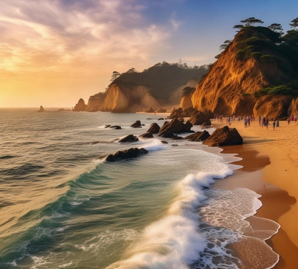 黄岛海滨自然风光之旅，畅游黄岛，领略海滨魅力,黄岛海滨自然风光之旅，畅游黄岛，领略海滨魅力,自然风光,历史文化,第1张
