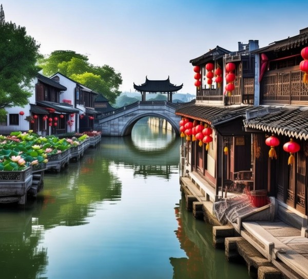 漫步泰州，江南水乡韵味之旅，不容错过的五大景点,漫步泰州，江南水乡韵味之旅，不容错过的五大景点,自然风光,历史文化,第1张