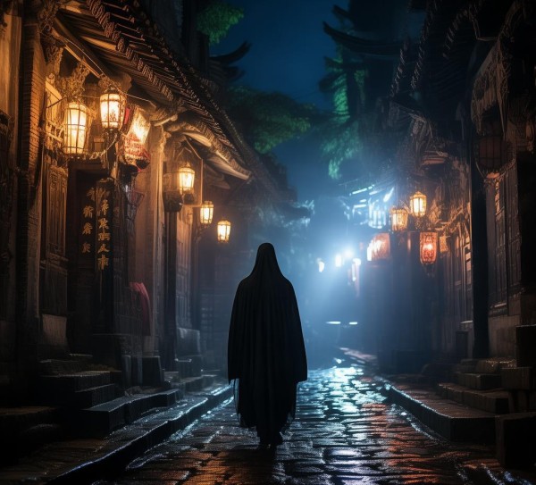 夜探羊角镇，揭秘古镇的夜晚魅力,夜探羊角镇，揭秘古镇的夜晚魅力,古镇魅力,第1张