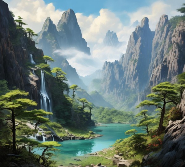 崛围山五大必游景观，探秘自然奇观，尽享山水画卷,崛围山五大必游景观，探秘自然奇观，尽享山水画卷,自然风光,第1张