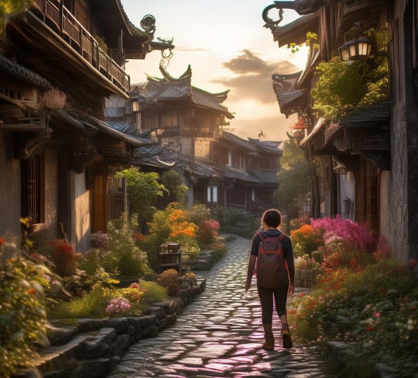 沭古探幽，探寻沭古镇之美，发现隐藏的绝妙景点,沭古探幽，探寻沭古镇之美，发现隐藏的绝妙景点,自然风光,历史文化,古镇魅力,第1张