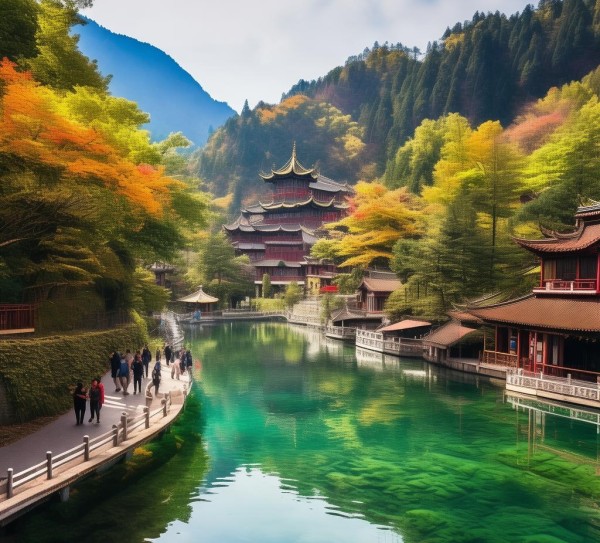 丁山风情游，揭秘山水之城的多彩魅力,丁山风情游，揭秘山水之城的多彩魅力,自然风光,历史文化,旅游攻略,第1张