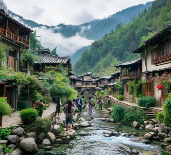 安吉特产寻味记，山乡韵味与自然之旅,安吉特产寻味记，山乡韵味与自然之旅,自然风光,特产,玻璃桥,第1张