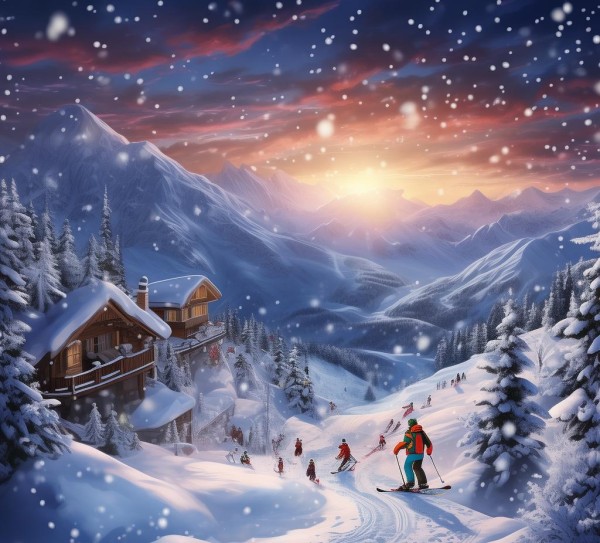 冬季滑雪胜地探秘，安人冰雪奇缘之旅,冬季滑雪胜地探秘，安人冰雪奇缘之旅,冰雪奇缘,第1张