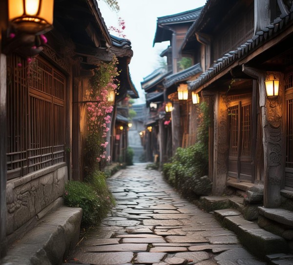 古镇施恩，探寻岁月沉淀的独特风景,古镇施恩，探寻岁月沉淀的独特风景,自然风光,第1张