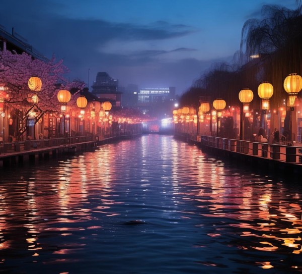 嫩江夜色浪漫，盘点嫩江畔晚间好去处,嫩江夜色浪漫，盘点嫩江畔晚间好去处,夜色浪漫,第1张